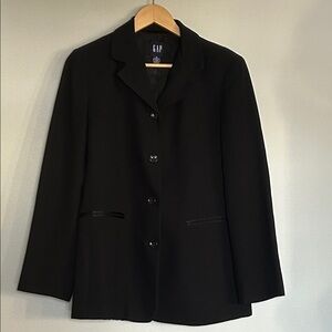 GAP Women's Elegant Black Suit Jacket size 8